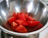 トマトと大葉のピリ辛和え作り方1写真