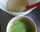 油少なっ！抹茶×ホワイトヘルシーパウンド作り方3写真