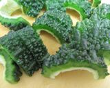 ゴーヤと鶏の串揚げ作り方2写真