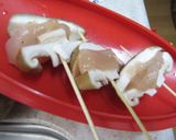 しいたけと鶏の串揚げ作り方5写真