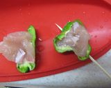 ピーマンと鶏ムネの串揚げ作り方4写真