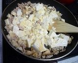 豆腐とほうれん草炒め作り方4写真
