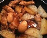 ☆手羽先ぉ酢煮込み☆ぉまけゅで卵と大根☆作り方3写真