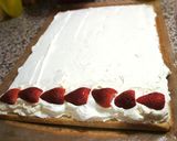 米粉をまぜて黒糖ふわふわロールケーキ作り方9写真
