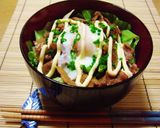 旨いよ！レタス豚丼♪作り方5写真