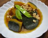 懐かしの味♪南瓜のそぼろ餡かけ作り方4写真