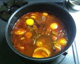 前編　家に有る物で作るトマト鍋♪作り方4写真