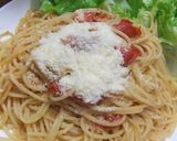 激うま☆完熟トマトのペペロンチーノ♡簡単作り方15写真