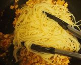 ミートソースとバジルのパスタ作り方6写真