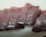 贅沢な鰹のヅケそうめん。作り方2写真