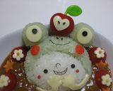 デコカレーカエルに変身トマトカレ—作り方5写真
