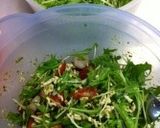 エビと水菜のバジルサラダ麺作り方5写真