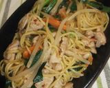 夏にぴったり☆ニラとにんにくの塩焼きそば作り方7写真