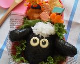 ＊キャラ弁＊ひつじのショーンさッ♪作り方4写真