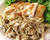 チキンソテーの舞茸ソース作り方8写真