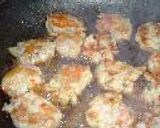 鶏つくねとまいたけがらめ作り方3写真