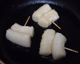 韓国のおやつ☆トッコチ（떡꼬치・揚げ餅）作り方3写真