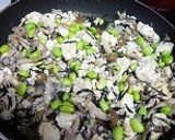 きのこの炒り豆腐作り方3写真