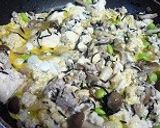 きのこの炒り豆腐作り方4写真