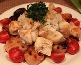 簡単★ヘルシー鶏モモ肉の梅おろしのせ作り方6写真
