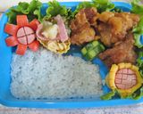 キャラ弁＊ピカチュウの夏弁！＊作り方10写真