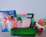 ＊ズッキーニとサラダチキンの梅ごま和え＊作り方1写真