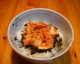 火を使わずに＊＊キムチ丼作り方3写真