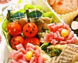キャラ弁に❤ウインナーno苺作り方6写真