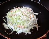 フライパン2つで広島風お好み焼き作り方5写真