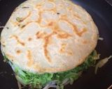 フライパン2つで広島風お好み焼き作り方9写真