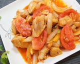 鶏肉とトマトのコチュジャン炒め作り方6写真