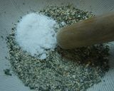 大葉＆玄米のお塩作り方6写真