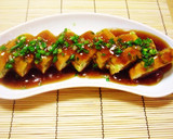 ネギ卵焼きの和風あんかけ♪作り方4写真