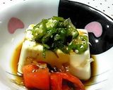 ✿オクラと大葉の冷や奴ポン✿作り方4写真