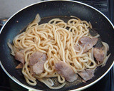 黄金の味で作る☆旨々焼きうどん作り方2写真