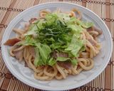 黄金の味で作る☆旨々焼きうどん作り方3写真