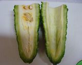 子供もはまる　ちょい苦　ゴーヤ チップス作り方1写真