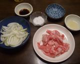 家で作る美味しい豚丼作り方1写真