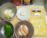 焼きそばナポリタン風作り方1写真