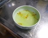 アサリのサフランソース作り方1写真