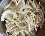 玉ねぎとうどんのお焼き作り方2写真