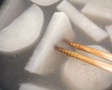 大根とちくわのおでん風作り方1写真