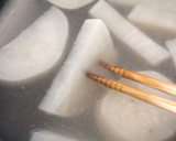 大根とちくわのおでん風作り方1写真