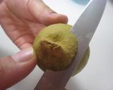 キウイの剥き方(芯の取り方)作り方1写真