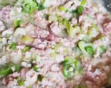 味噌風味★卵入りネギそぼろ丼作り方3写真