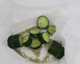 簡単なのに絶品！きゅうりの昆布茶漬け☆作り方1写真
