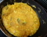 夏野菜ズッキーニトマトじゃがいもオムレツ作り方7写真