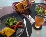 夏野菜ズッキーニトマトじゃがいもオムレツ作り方8写真