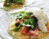 つる～んと冷たい♪長芋と梅のスパゲティー作り方8写真