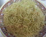 えびと小松菜のオイスター焼きそば♪作り方2写真